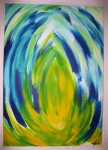 B14.Hjertet.70x100 cm. 4.500 Kr.